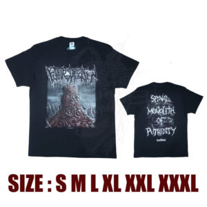 T-SHIRT - PUTHROATFUCKTION – Spinal Monolith Of Putridity